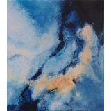 Federschaum (2001)
Öl auf Leinwand
80 x 70 cm