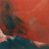 Rot gefriert (2001)
Öl und Pigmente auf Leinwand
100 x 100 x 10 cm