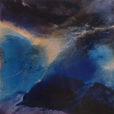 Sternenstaub (2001)
Öl auf Leinwand
100 x 100 x 10 cm