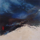 Sturm (2001)
Öl, Pigmente und Acryl auf Leinwand
100 x 100 x 10 cm