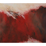 Viele Meilen Feuer (2001)
Öl und Acryl auf Leinwand
95 x 110 cm